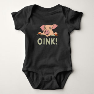 Oink Pig Baby Strampler