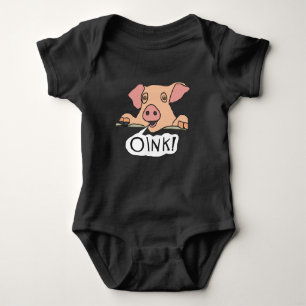 Oink Pig Baby Strampler