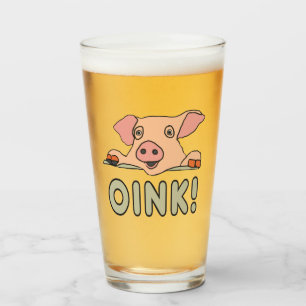 Oink Pig Glas