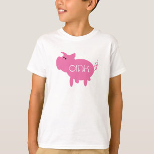 Oink rosa Schwein-T-Shirts und Geschenke T-Shirt