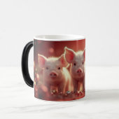 Oink, wenn du mir Liebe machst. Verwandlungstasse (Vorderseite Links)