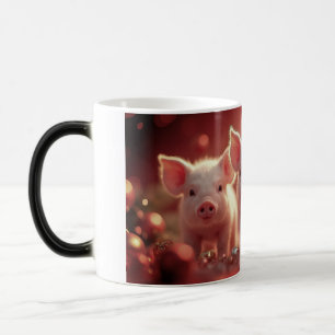 Oink, wenn du mir Liebe machst. Verwandlungstasse