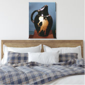Oinochoe Leinwanddruck (Insitu (Schlafzimmer))