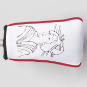 Oiran Golf Headcover (Vorderseite)