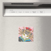 Oiran Kitty Magnet (In Situ (Geschirrspüler))