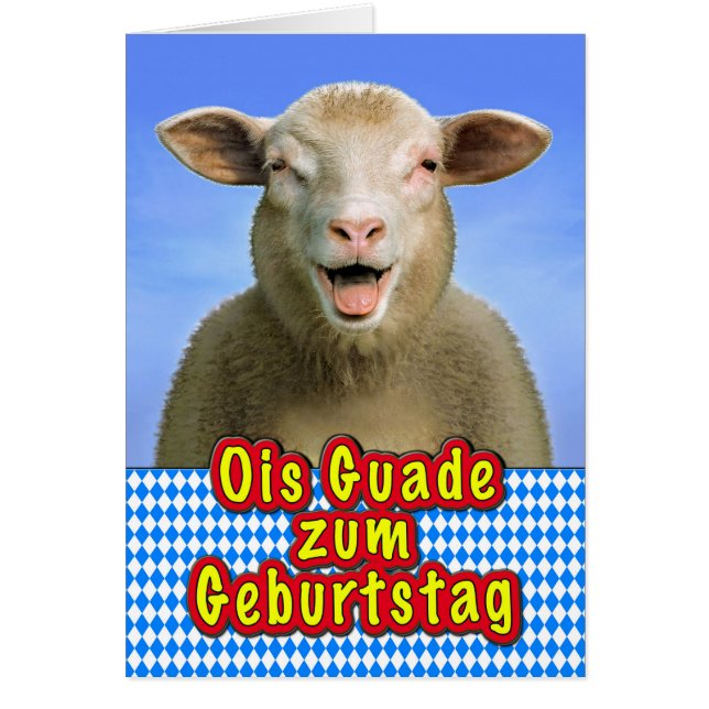 Ois Guade zum Geburtstag (Vorne)