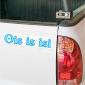 Ois is isi Bayern bayrisch bayerisch Bavaria Autoaufkleber (Auf Lkw)