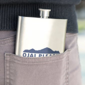 Ojai California Bitte Flachmann (Beispiel)