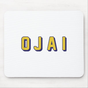 Ojai California on Darks _komprimiert Mousepad