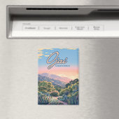 Ojai California Topa Topa Berge Landschaft Magnet (In Situ (Geschirrspüler))