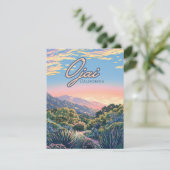 Ojai California Topa Topa Berge Landschaftskarte (Stehend Vorderseite)