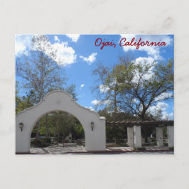 Ojai, Kalifornien Postkarte