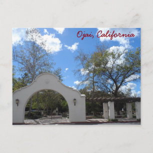 Ojai, Kalifornien Postkarte