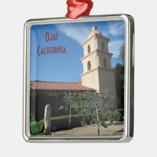 Ojai, Kalifornien Silbernes Ornament (Links)