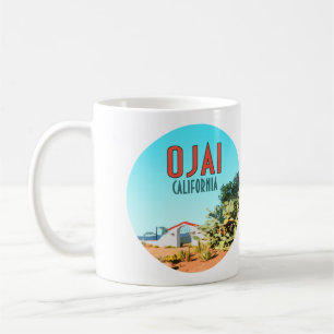 Ojai Kalifornien Sukkulente Kaktus Vintage Kaffeetasse