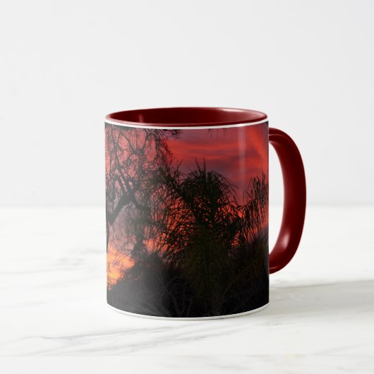 Ojai Sonnenuntergang Tasse (VorderseiteRechts)