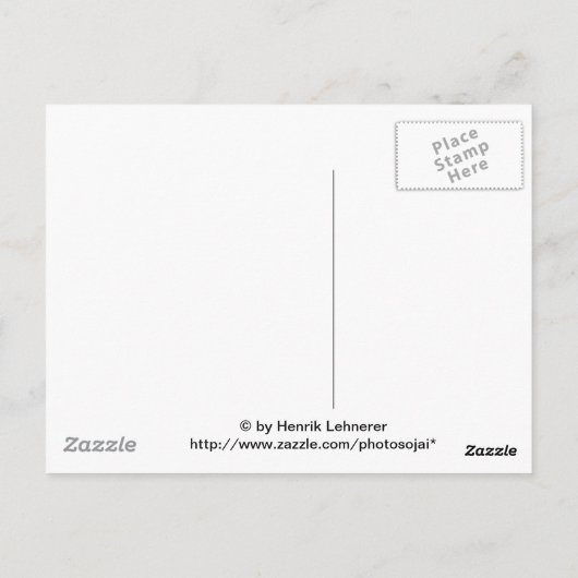 Ojai-Tal mit Schnee Postkarte (Rückseite)