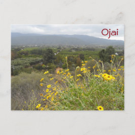 Ojai Valley, Kalifornien Postkarte