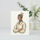 Ojibwa Postkarte (Stehend Vorderseite)