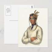 Ojibwa Postkarte (Vorne/Hinten)