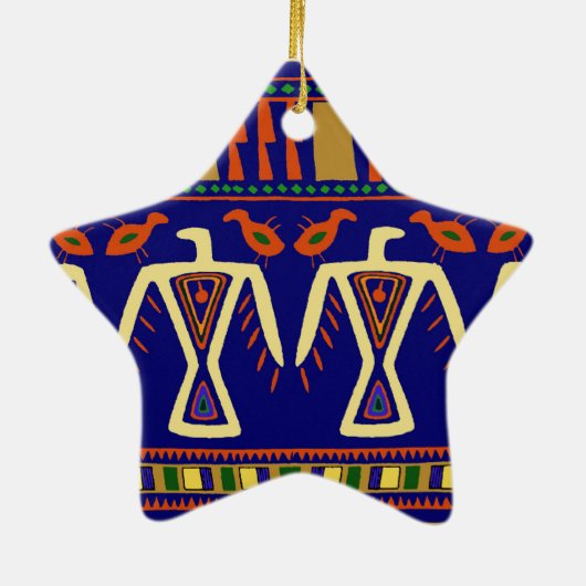 Ojibway Eagles Keramikornament (Hinten)