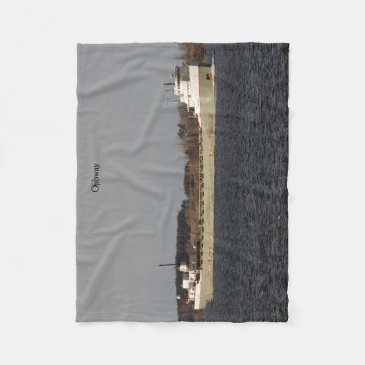 Ojibway Fleece Decke (Vorderseite)