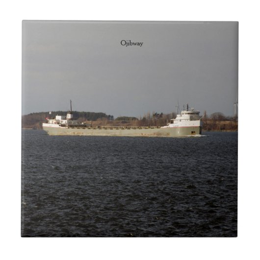 Ojibway-Kachel Fliese (Vorderseite)