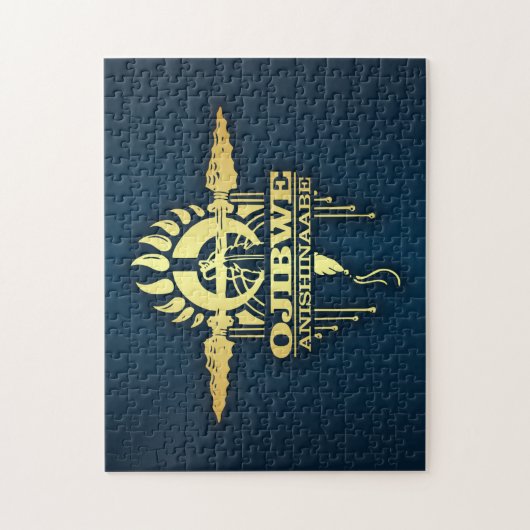 Ojibwe 2 puzzle (Vertikal)