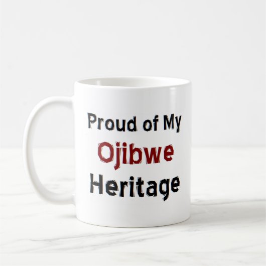 Ojibwe Kulturkaffee-Tasse Kaffeetasse (Links)