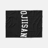 Ojiisan _2 fleecedecke (Vorderseite (Horizontal))