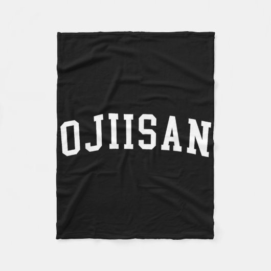 Ojiisan _2 fleecedecke (Vorderseite)