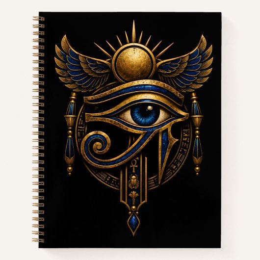 Ojo de Horus Notizblock (Vorderseite)