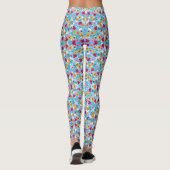 OjOrey-Blume Leggings (Rückseite)