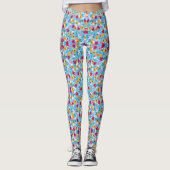 OjOrey-Blume Leggings (Vorderseite)