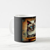 Ojos Azules Cat Kaffeetasse (Vorderseite Links)
