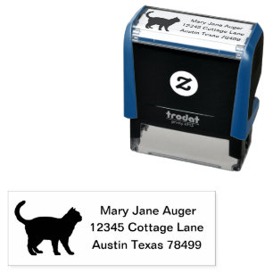 Ojos Azules Cat Personalisiert Permastempel