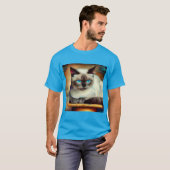 Ojos Azules Cat T-Shirt (Vorne ganz)