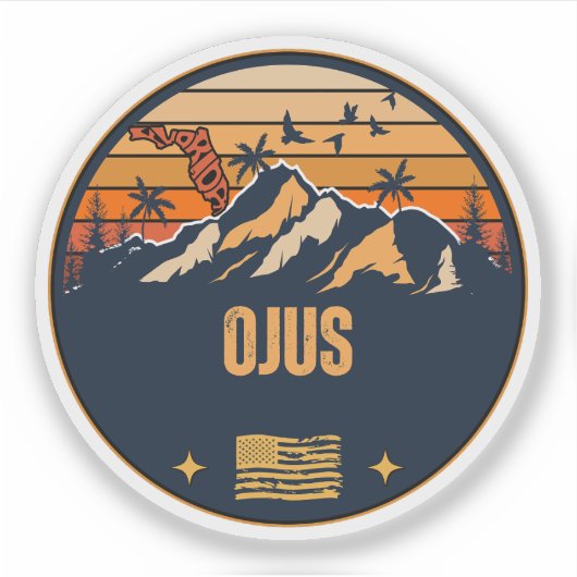 Ojus, Florida Aufkleber (Vorderseite)