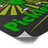 Ok, aber das erste Pickleball Funny Dink Dill Gesc Poster (Ecke)