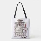 OK, aber erst Kaffee Tasche (Rückseite)