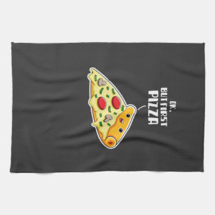 Ok, aber erste Pizza Geschirrtuch