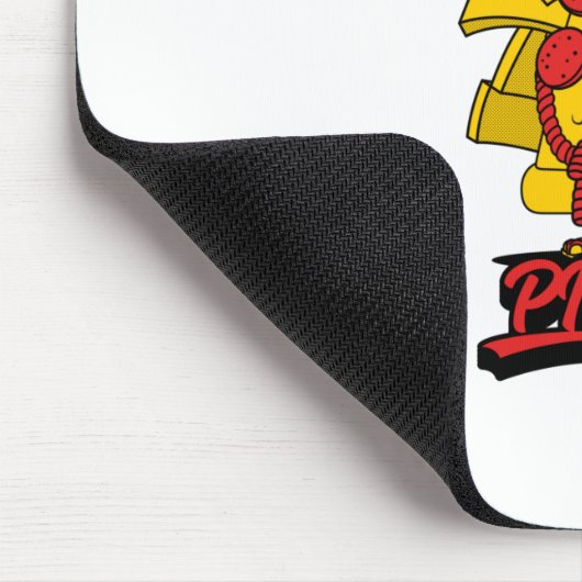 Ok, aber erste Pizza Mousepad (Ecke)