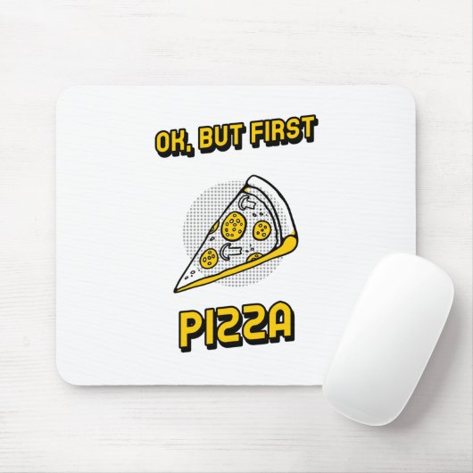 Ok, aber erste Pizza Mousepad (Mit Mouse)