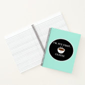 "Ok, aber zuerst" Spiral-Notebook Notizblock (Innenseite)