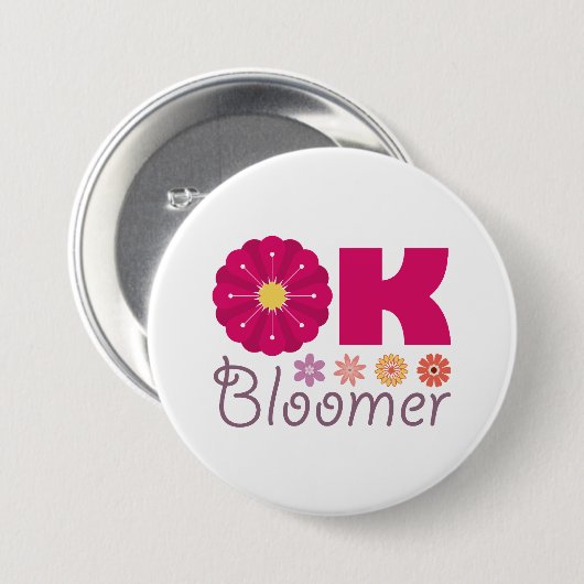 Ok Bloomer Button (Vorne & Hinten)