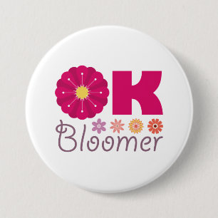 Ok Bloomer Button