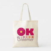 Ok Bloomer Tragetasche (Rückseite)