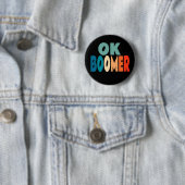 Ok Boomer Button (Beispiel)