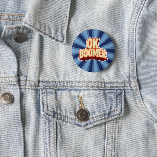 OK Boomer Button (Beispiel)