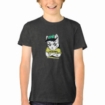 OK Boomer Cool Cat Boys T - Shirt
